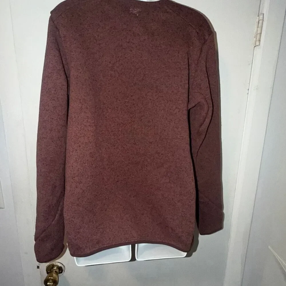 ARC’TERYX Mauve Inertia Heather Covert Sweater-L